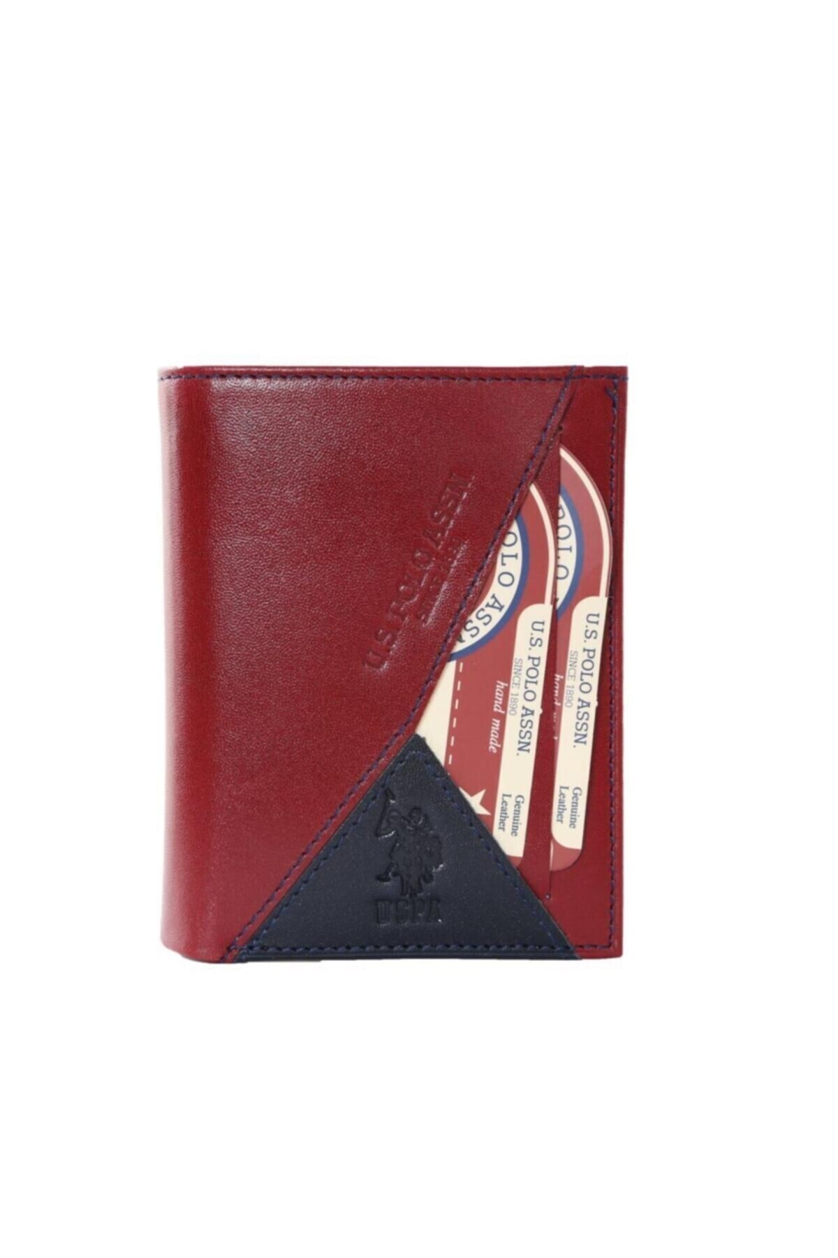 یو اس پولو کیف پول مردانه Plcz8424 زرشکی