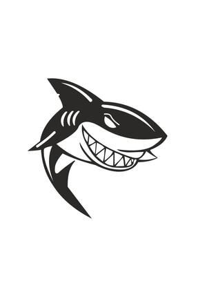 Köpek Balığı Köpekbalığı Sticker 00442 15x15 Cm 00442-3