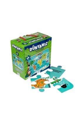 24 Parça Dünyamız Maxi Boy Eğitici Puzzle - 5025 DAL8681889040398