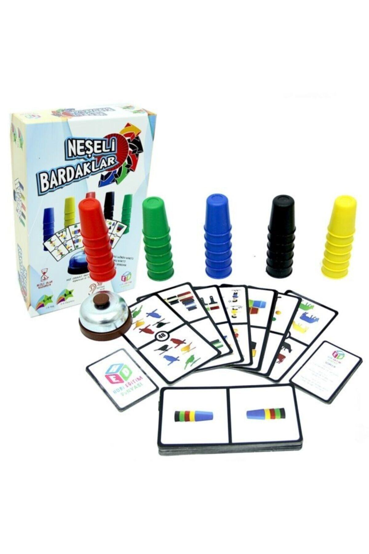 Hasbro Neşeli Bardaklar Akıl Oyunu - Renkli Bardaklar Pratik Bardaklar fotoğrafı 2 (önizleme)