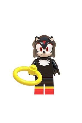 Lego Uyumlu Kirpi Sonic - Sonic The Hedgehog Mini Figür Ve Altın Yüzük PRA-1820017-2477