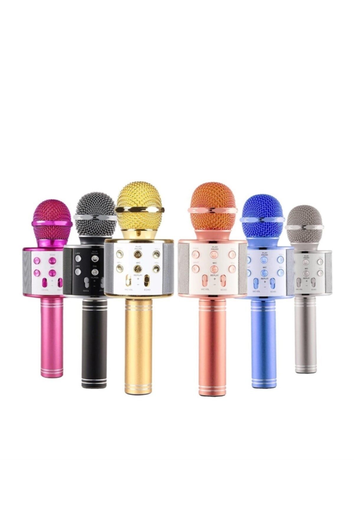 Karaoke Mikrofon Dahili Hoparlörlü Usb Flash Destekli 2
