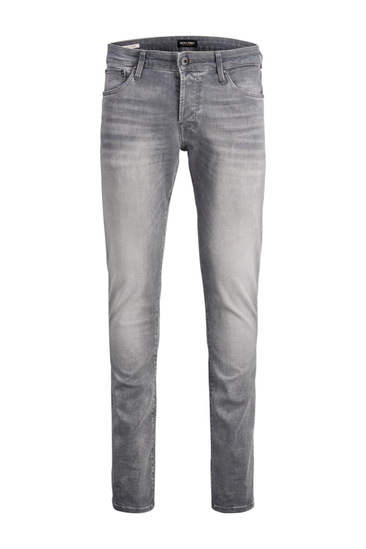 شلوار جین مردانه راسته فاق نرمال  | جک اند جونز Jack & Jones 12147024 - تصویر 3