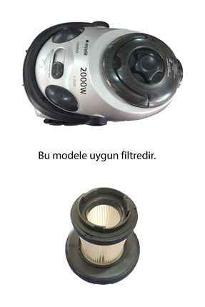 arcelik s7420 uyumlu silindirik hepa