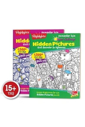 Uzmanlar Için Hidden Pictures 2'li Set 15+yaş Süper Challenge PRA-472002-3092