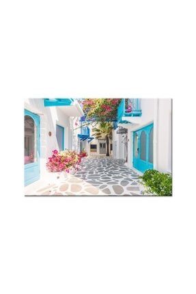 Mestore Bodrum Kapisi Yagli Boya Tablo Trendyol
