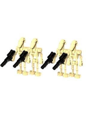 Lego Uyumlu Star Wars Mini Figür War Droid 4 Adet Set PRA-1941482-6443