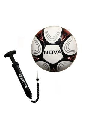 Nova El Dikişli 5 Numara Futbol Topu + Top Pompası FTBL-TP-PMP-NOVA5