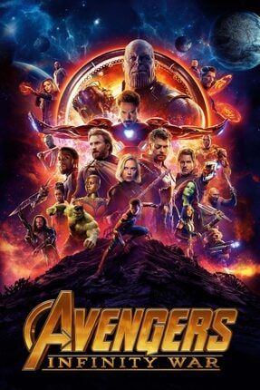 Avengers Infinity War (2018) 35 x 50 Genesıs AKTÜEL POSTER7000