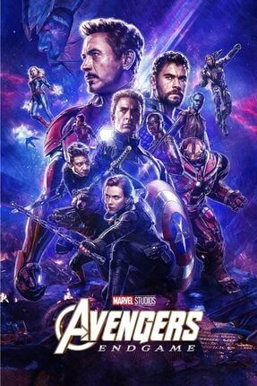 Avengers Endgame 2020 Poster 35x50 cm AKTÜEL POSTER6808