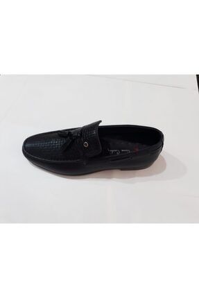 Erkek Siyah Loafer Ayakkabı P2521F