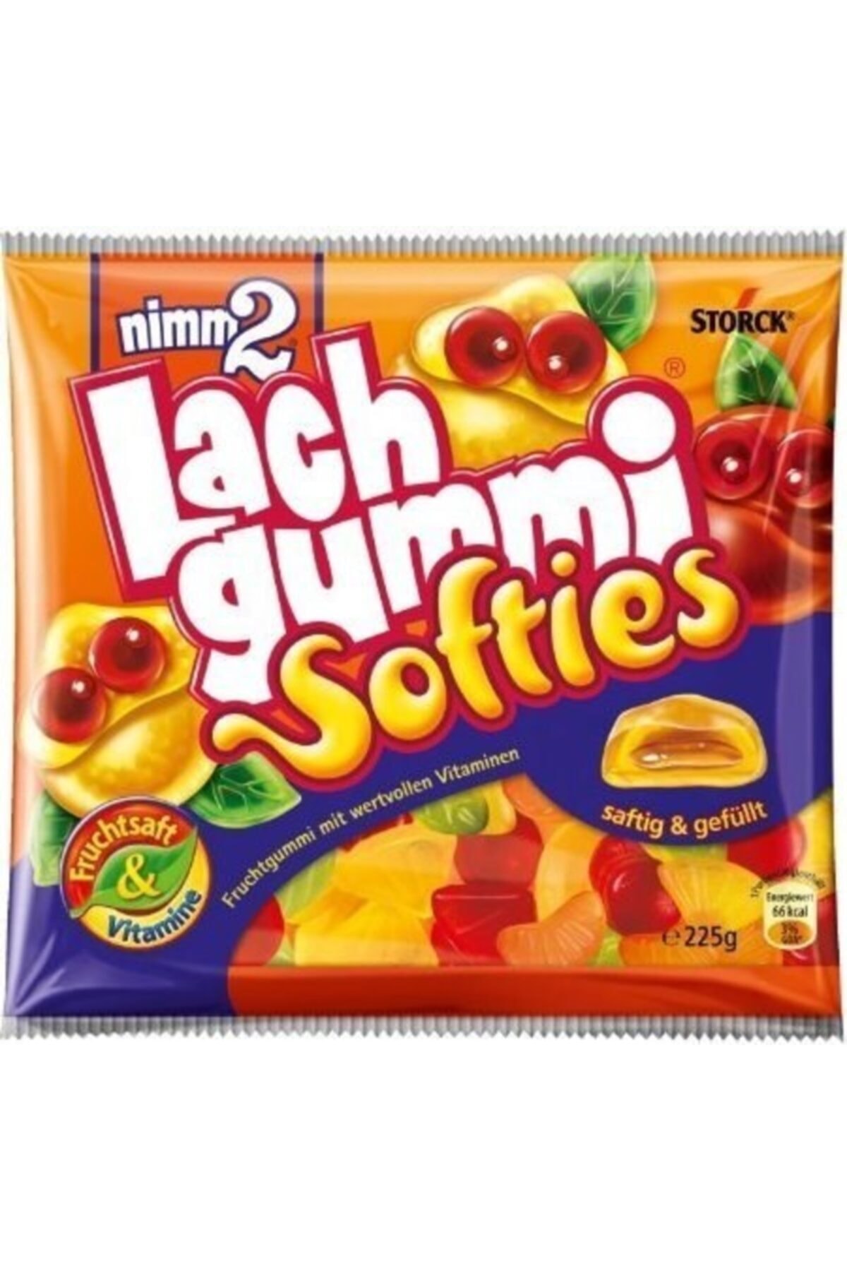 Nimm2 Nimm2 Lach Gummi Softies Fructh Mix 225 Gr