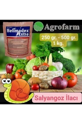 Agrofarm Helimadex Sümüklü Böcek - Salyangoz Ilacı 500 Gr