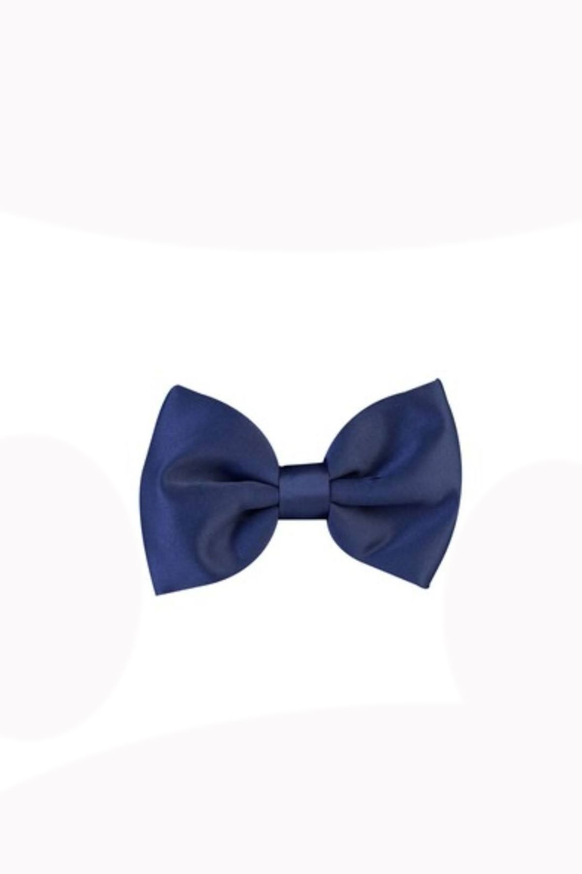 Navy bow 2025 tie