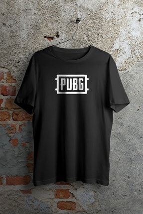 Pubg Logo Siyah Unisex Tshirt APEXMODA100216