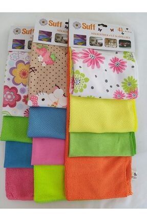 Suff Mikrofiber Temizlik Bezi 30 X 40 Cm 12 Adet Suff Trendyol