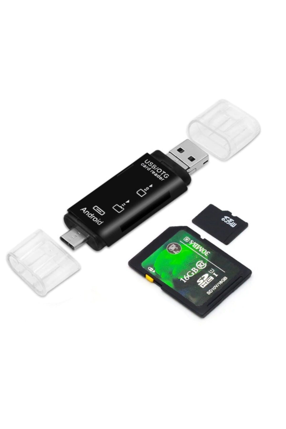 valkyrie-Otg Type C & Micro USB & USB 3in1 Card Reader Usb2.0 4