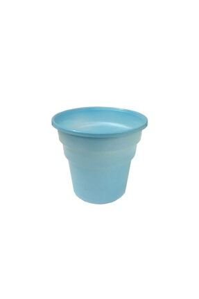 25 Adet Mavi Plastik Meşrubat Bardağı TT4618Mavi