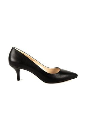 Kadın Siyah Topuklu Ayakkabı 00713