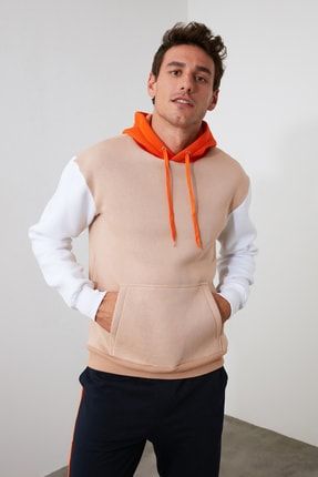 By Okat Garfield Baskili Kapsonlu Sweat Trendyol