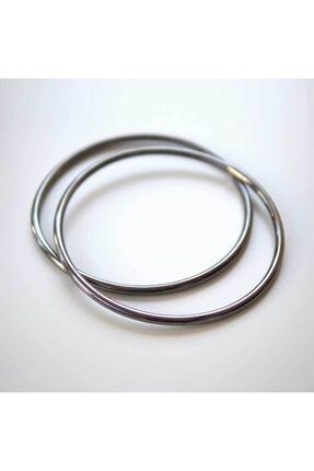 Metal Çanta Sapı // Yuvarlak // Antrasit // 14,5 Cm RTZZ-CM-035