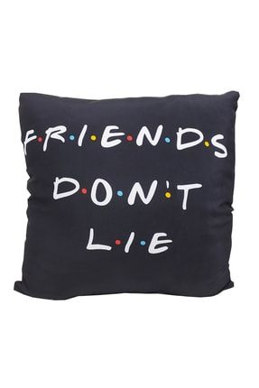 Friends Don't Lie Stranger Things Çift Taraflı Dijital Baskılı Yastık (kaliteli Kumaş 36 Cm X 36 Cm) GTYA000000013