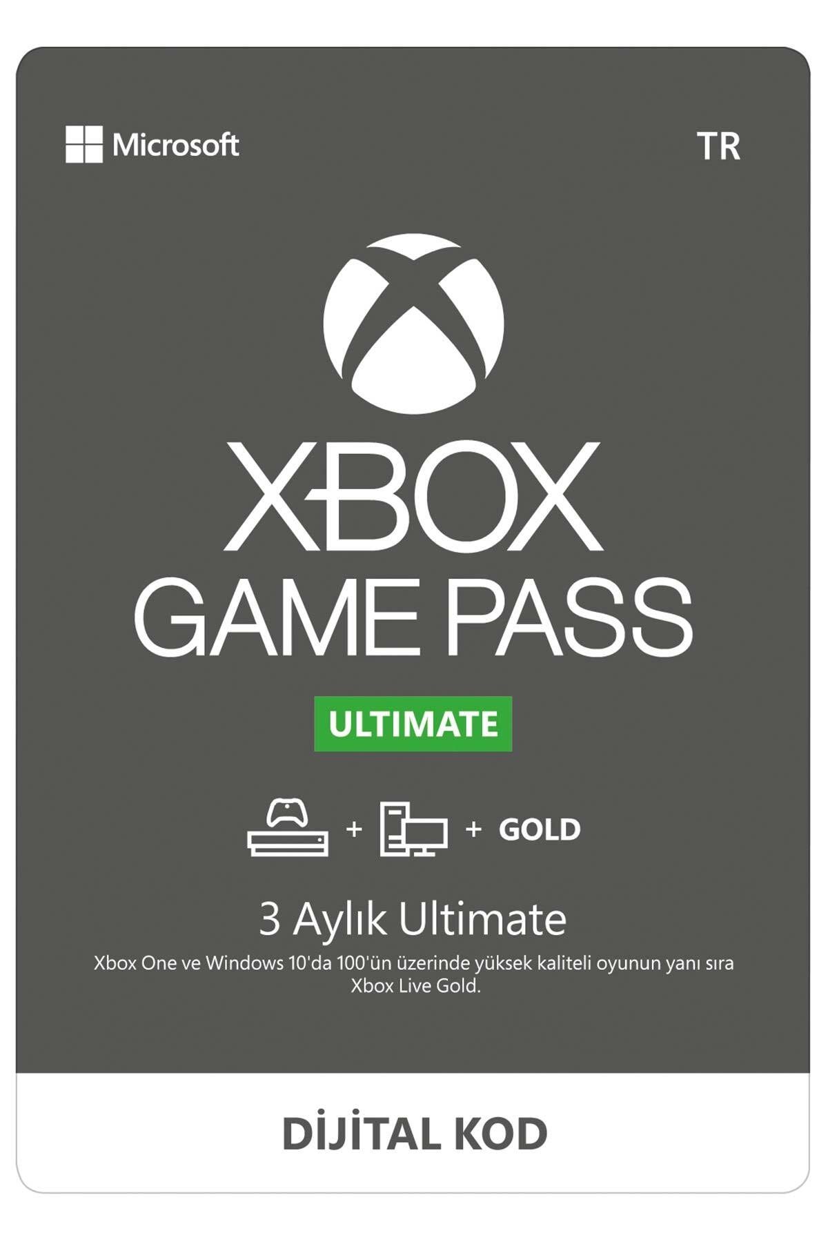 Microsoft Xbox Game Pass Ultimate 1 Ay Trendyol