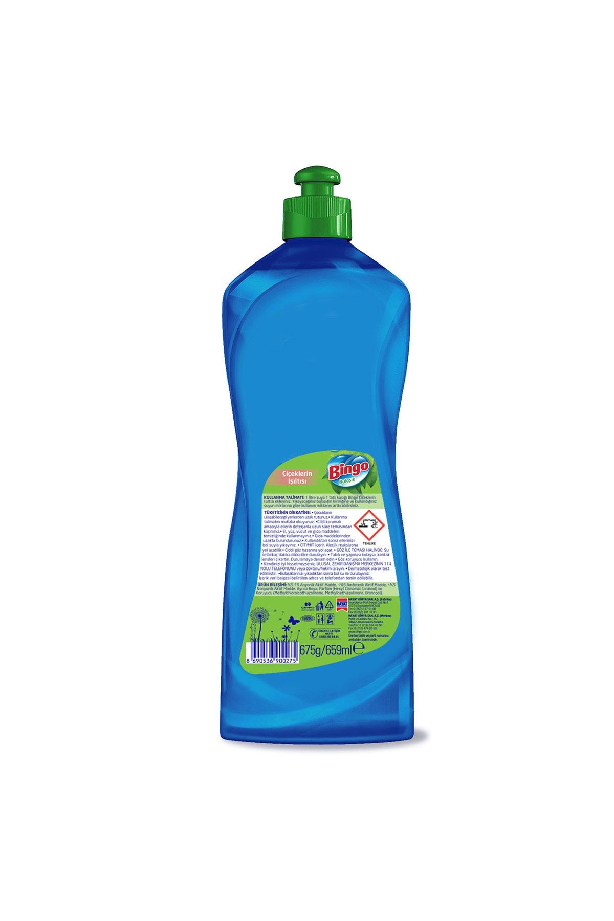 Bingo Elde Bulaşık Deterjanı Çiçeklerin Işıltısı 675 gr VB8259