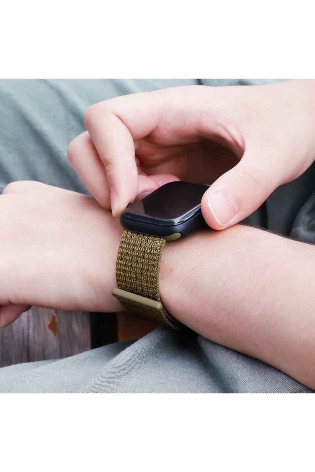 Nike apple watch olive flak shop