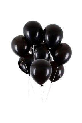 Metalik Siyah Balon 100'lü 12''(30cm) 10017