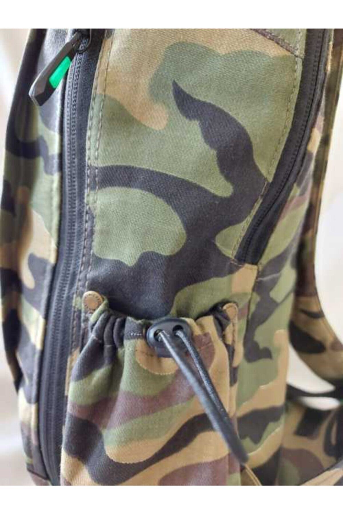 کوله پشتی زنانه قهوه ای SHEEN EXCLUSİVE DESİGN | 62 اورجینال - تصویر 7