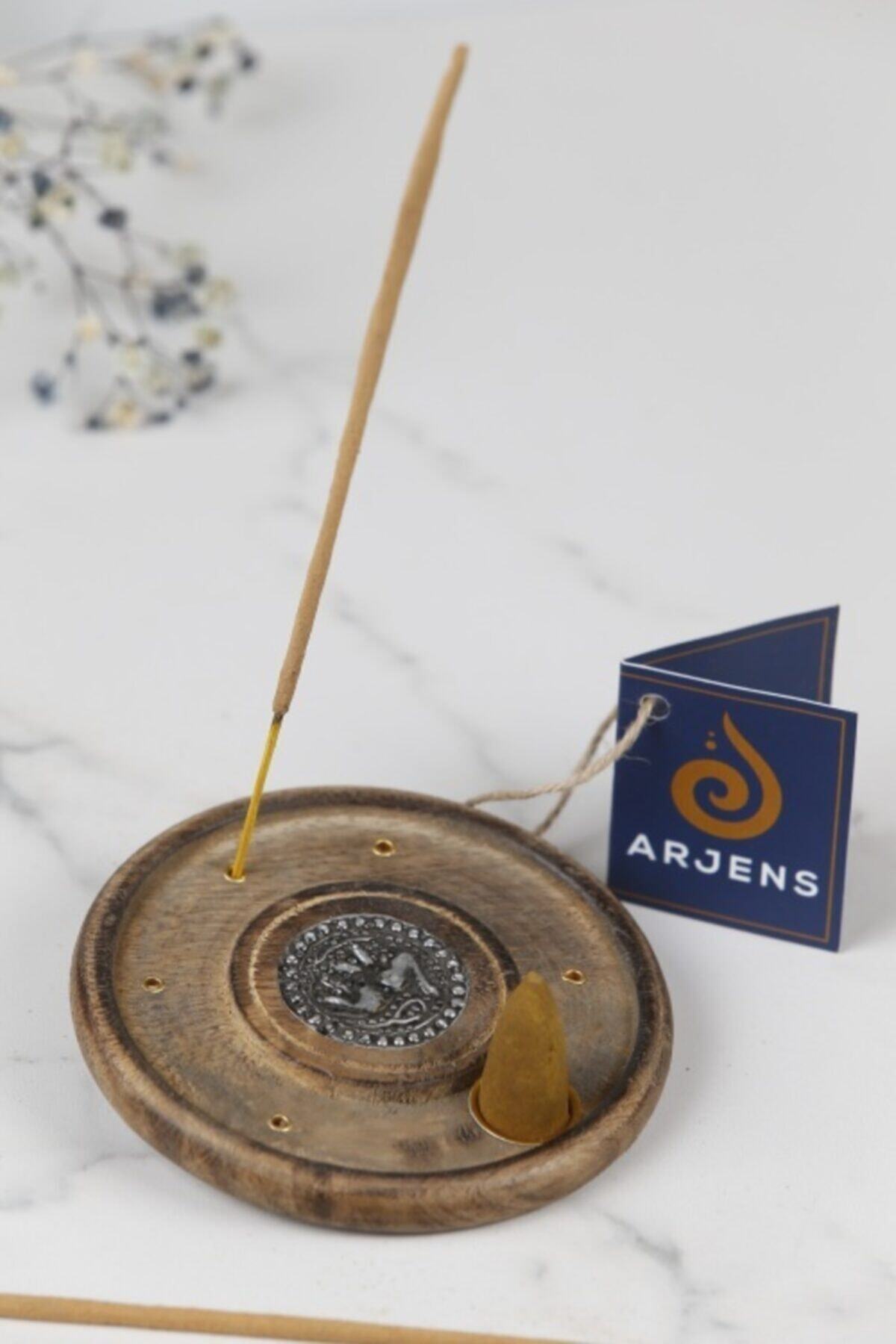 Ancient Embossed Conical Incense Holder