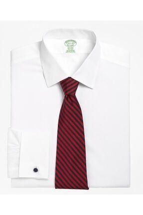 Erkek Beyaz Non-iron Milano Kesim Kravat Yaka Klasik Gömlek 1-00013018