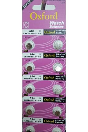 Oxford Saat Pili Ag4 10 Lu Paket Lr626 377 Trendyol