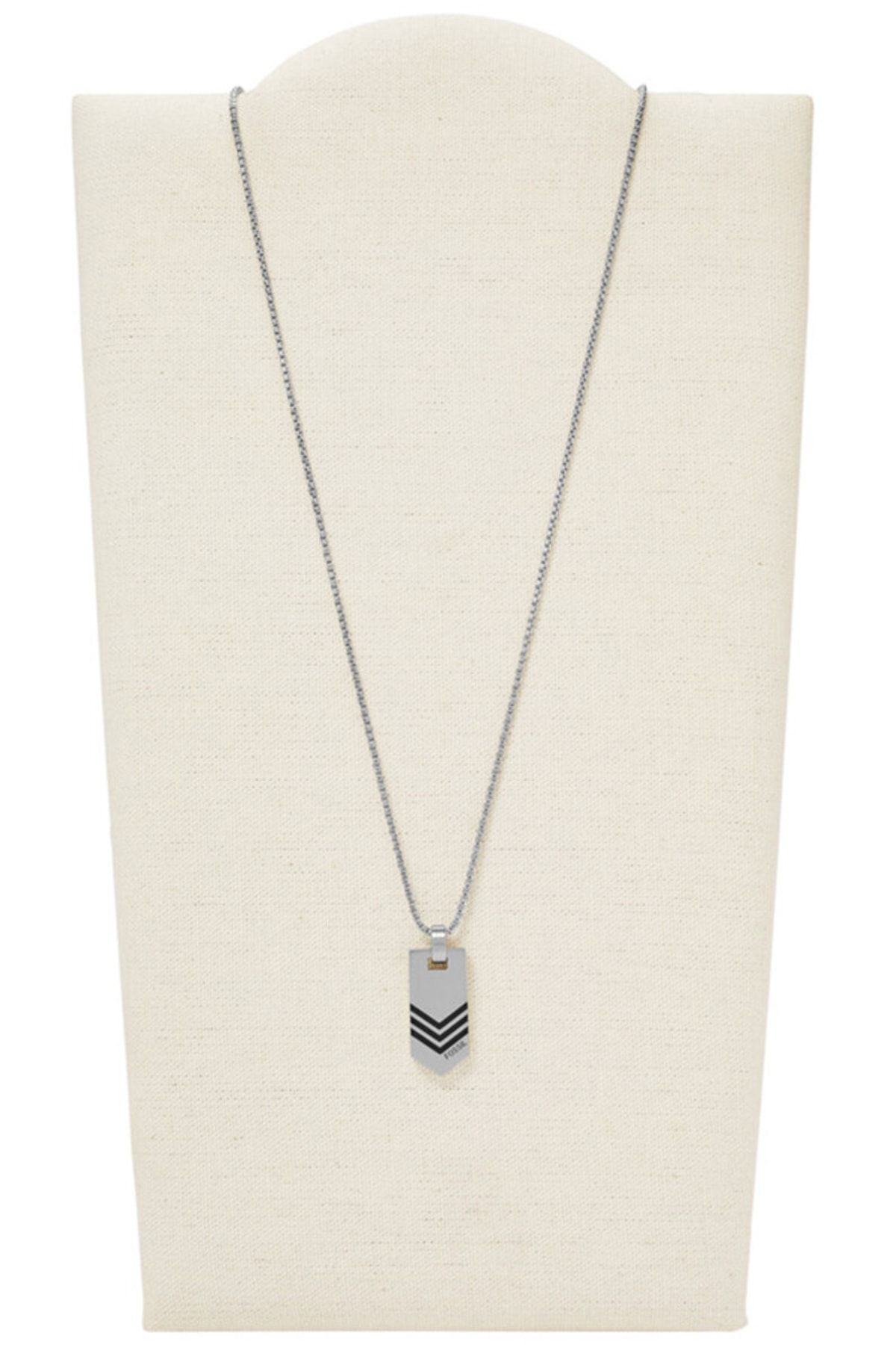 FOSSIL MENS DRESS | Silver Men's Necklace | YOOX
