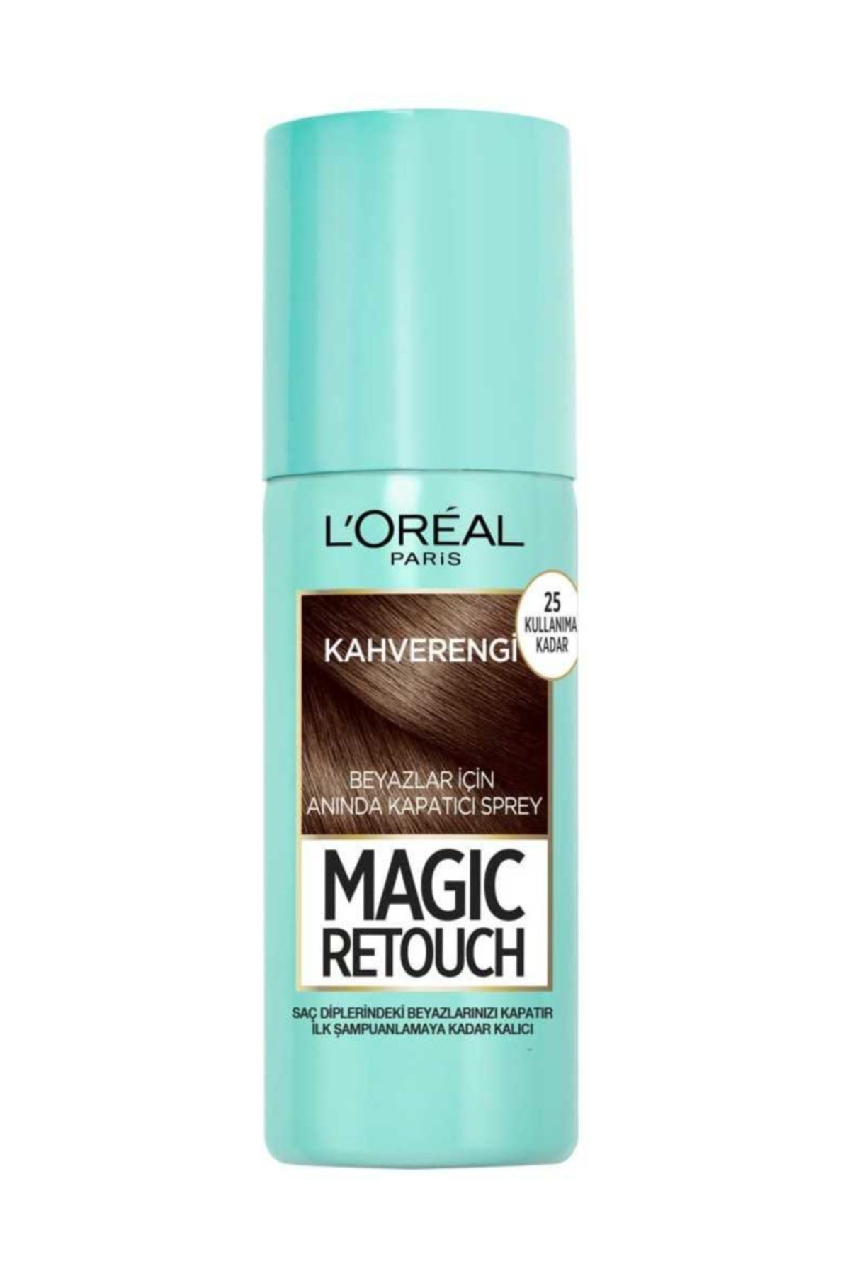 کانسیلر اسپری موی قهوه ای برای موهای سفید 2 بسته - روتوش مجیک 03 Chatain 75 ml 3600523193356 L'Oreal Paris