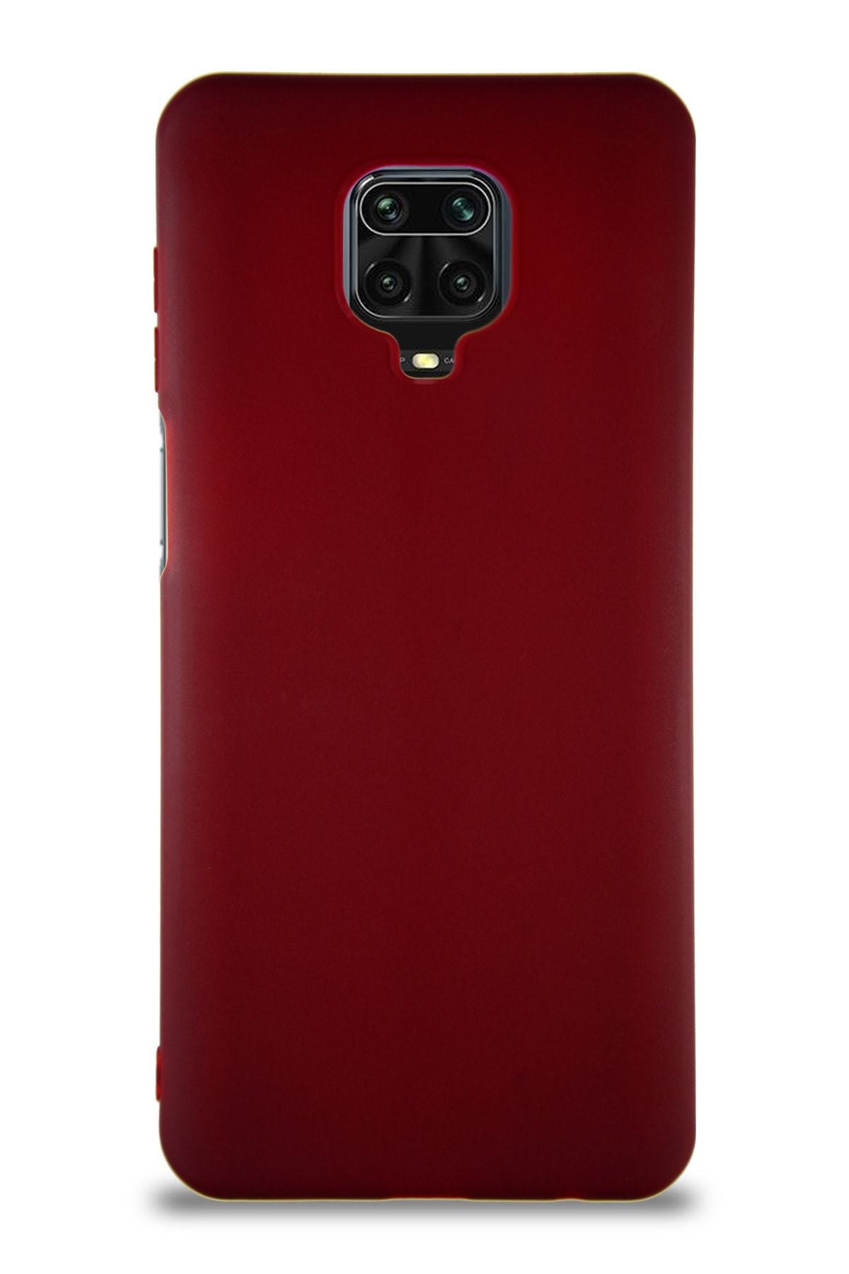 Xiaomi Redmi Note 9S Soft Premier Renkli Silikon Kapak - Mürdüm