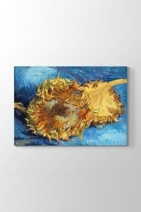 Vincent Van Gogh - Ayçiçeği Kanvas Tablosu (Model 1) - (ÖLÇÜSÜ 140x100 cm) BS-591__model_1