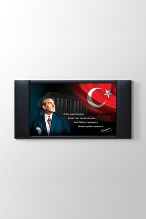 Atatürk Portresi Makam Panosu (Makam 1) - (ÖLÇÜSÜ 150x70 cm) MAKAM-12__Makam_1