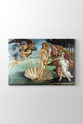 Sandro Botticelli - Venüs'ün Doğuşu Tablosu (Model 1) - (ÖLÇÜSÜ 100x70 cm) BS-102__model_1