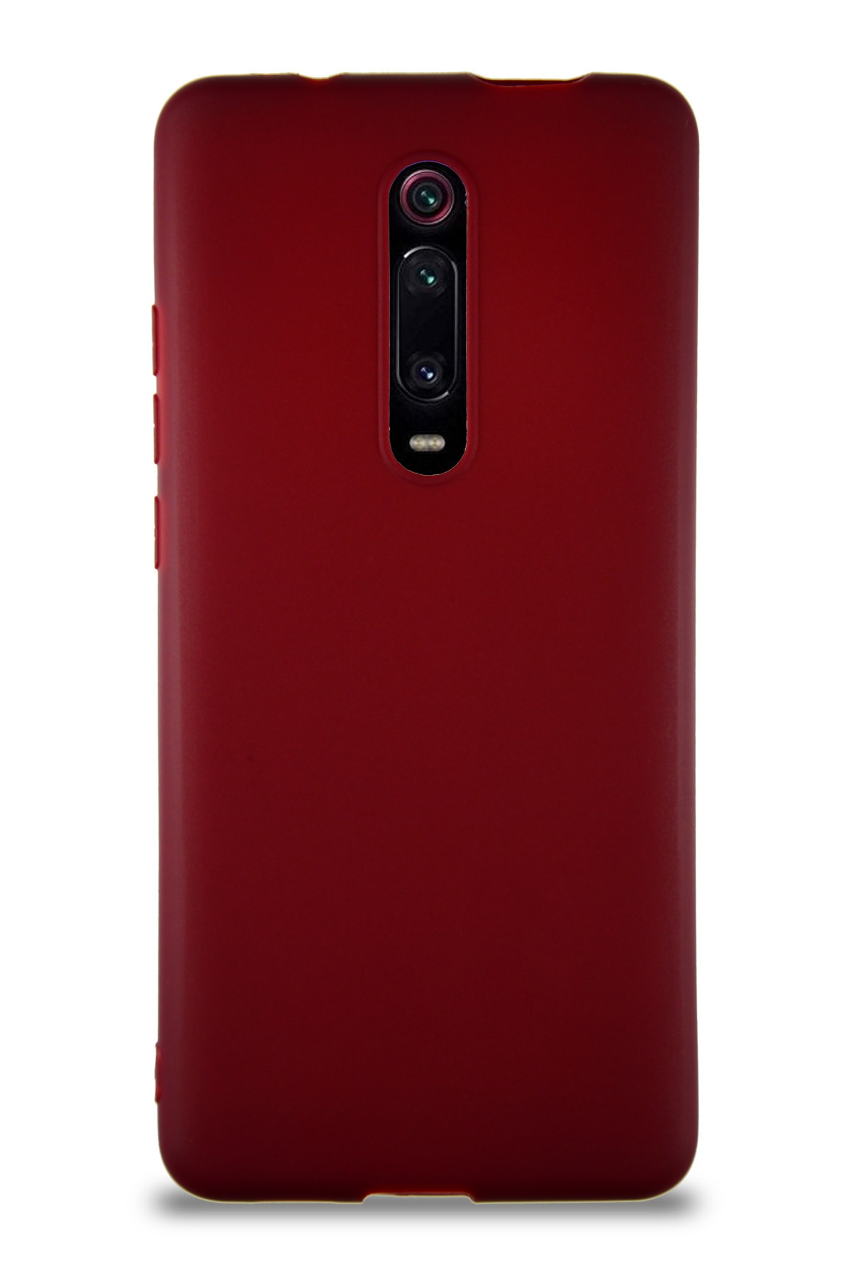 Xiaomi Mi 9T Soft Premier Renkli Silikon Kapak - Mürdüm