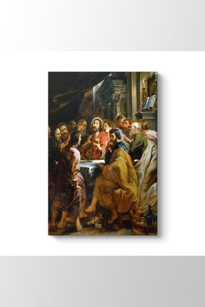 Peter Paul Rubens - Son Akşam Yemeği Kanvas Tablo (Model 2) - (ÖLÇÜSÜ 60X90 cm) BS-620__model_2