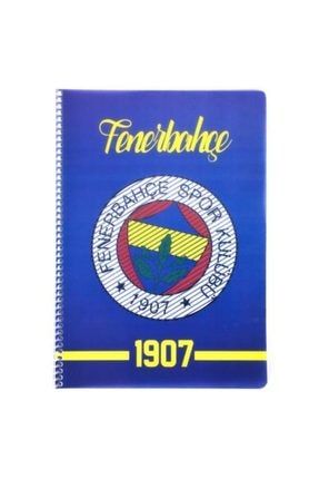 Fenerbahçe A4 Spiralli 80 Yaprak Çizgili Defter Plastik Kapak 8698684365540