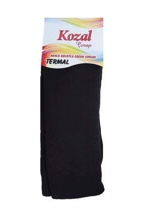 Termal Havlu Külotlu Çorap - Siyah KOZALHVL