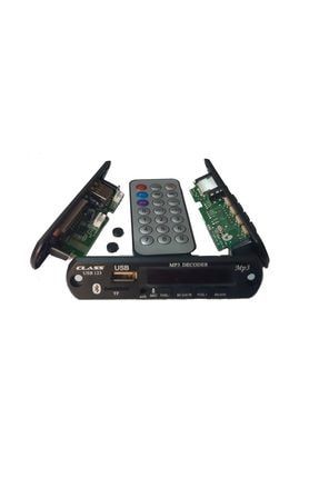Oto Teyp Çevirici Oto Teyp Dönüştürücü Aux - Sd - Usb - Bluetooth Kumandalı Board EU_USB123_15
