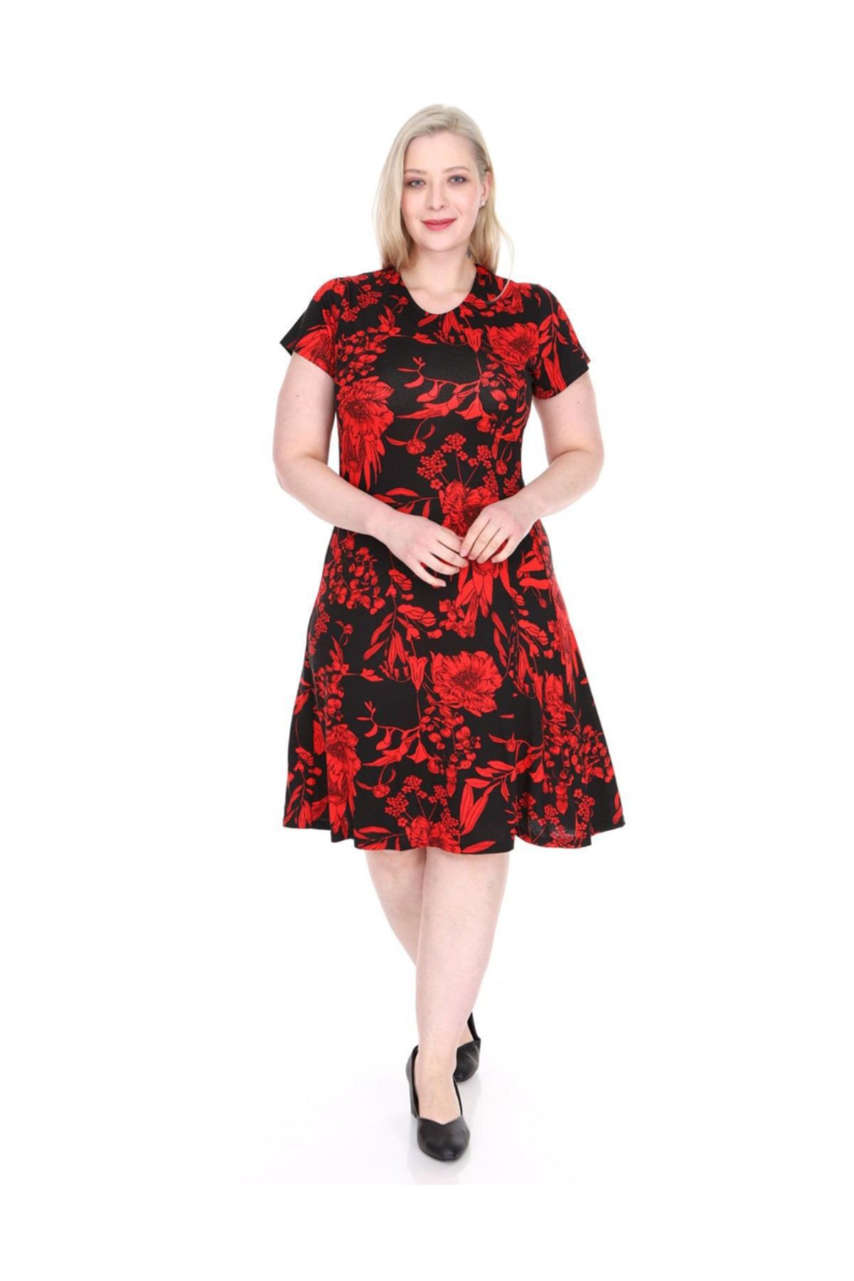 Debenhams red deals floral dress