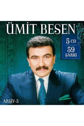 Cd - Ümit Besen - Arşiv 3 - (5 Cd 59 Şarkı) CD051