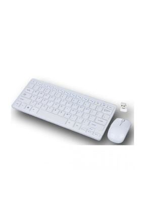 Kingboss Kablosuz Q Türkçe Klavye Mouse Set 2.4ghz Beyaz TG_70629526