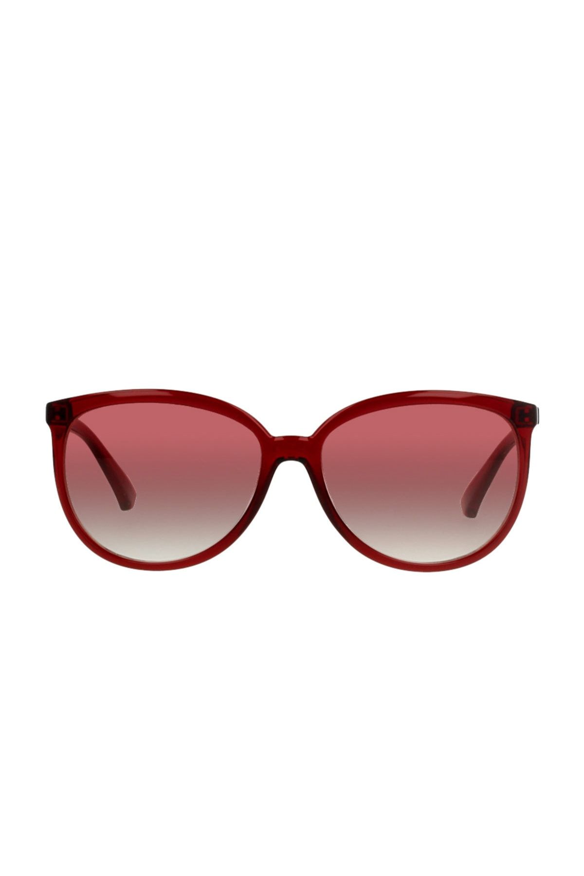 عینک دودی ترک زنانه قرمز گربه ای سایز ۵۶ برند اینستا inesta