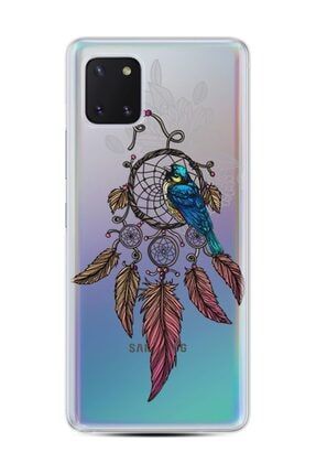 Samsung Galaxy Note 10 Lite Kılıf Silikon Resimli Kapak Dream Birds Stok 950 KL Design-116502